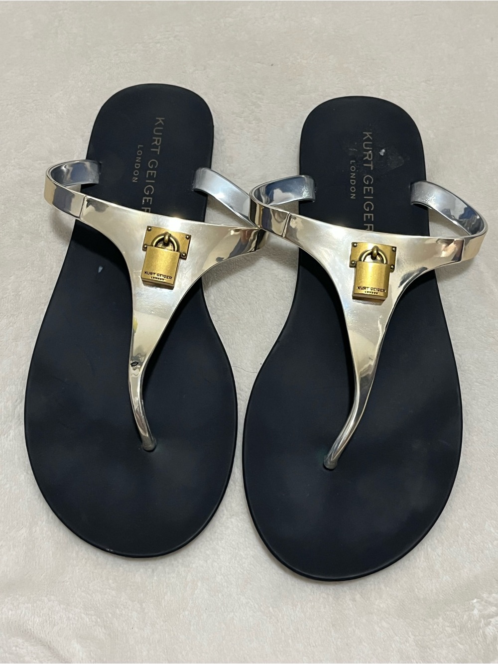 Kurt Geiger Brixton Jelly Sandals